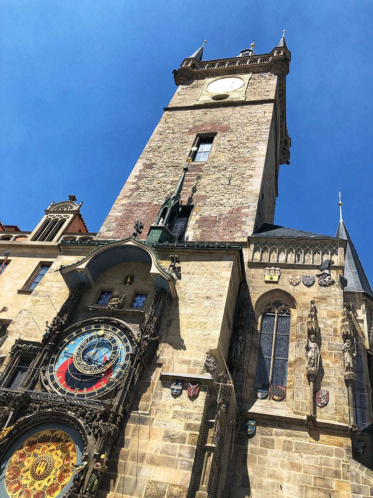 Astronomical Clock in Prague Czech Republic