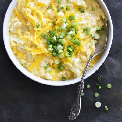 cauliflower keto mac and cheese