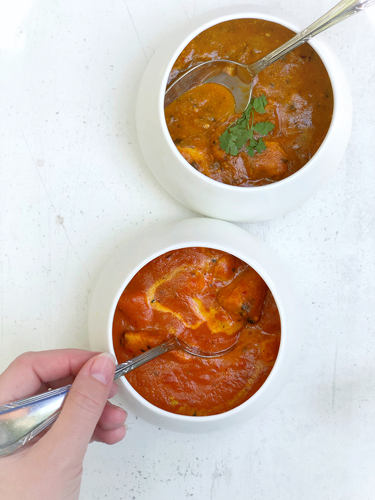 Chicken Tikka Masala and Butter Chicken