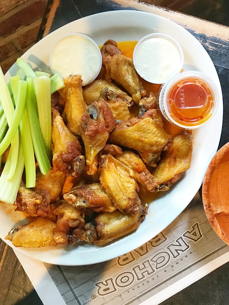 Chicken Wings at Anchor Bar in Buffalo New York