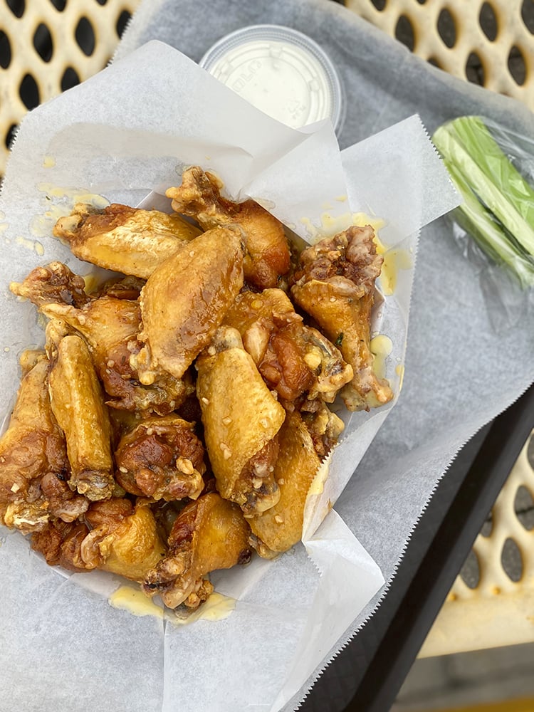 Chicken Wings at Franks for the Memories