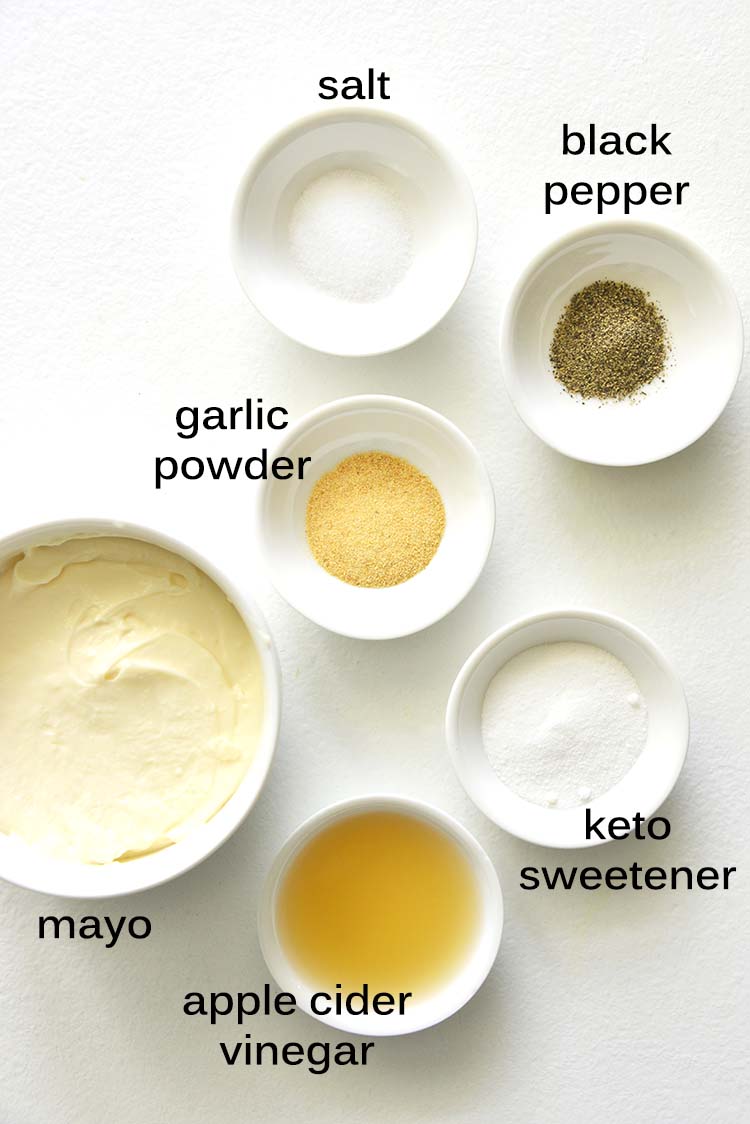 Creamy Dressing Ingredients