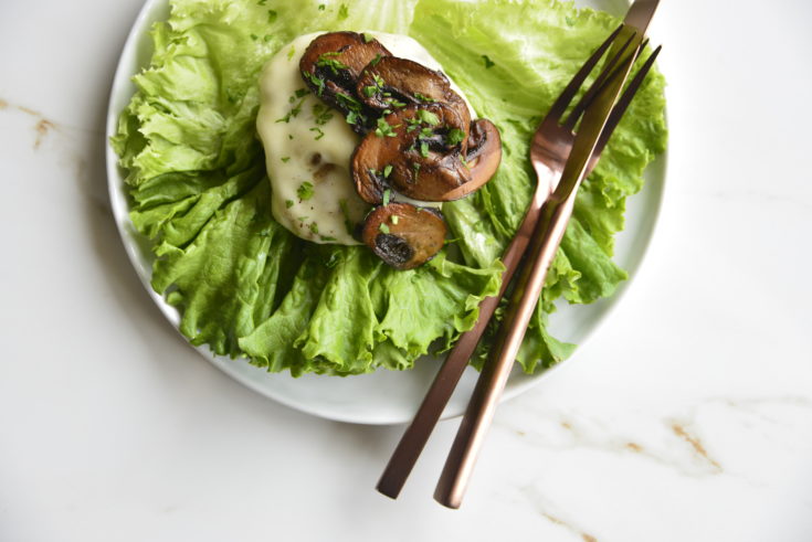 Mushroom Swiss Burger