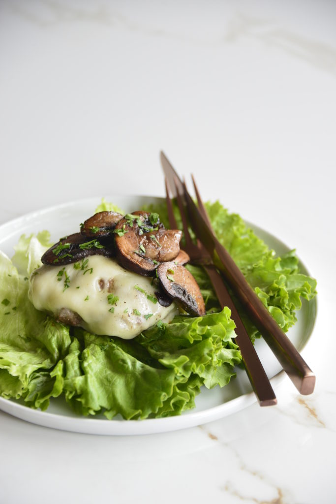 Mushroom Swiss Burger