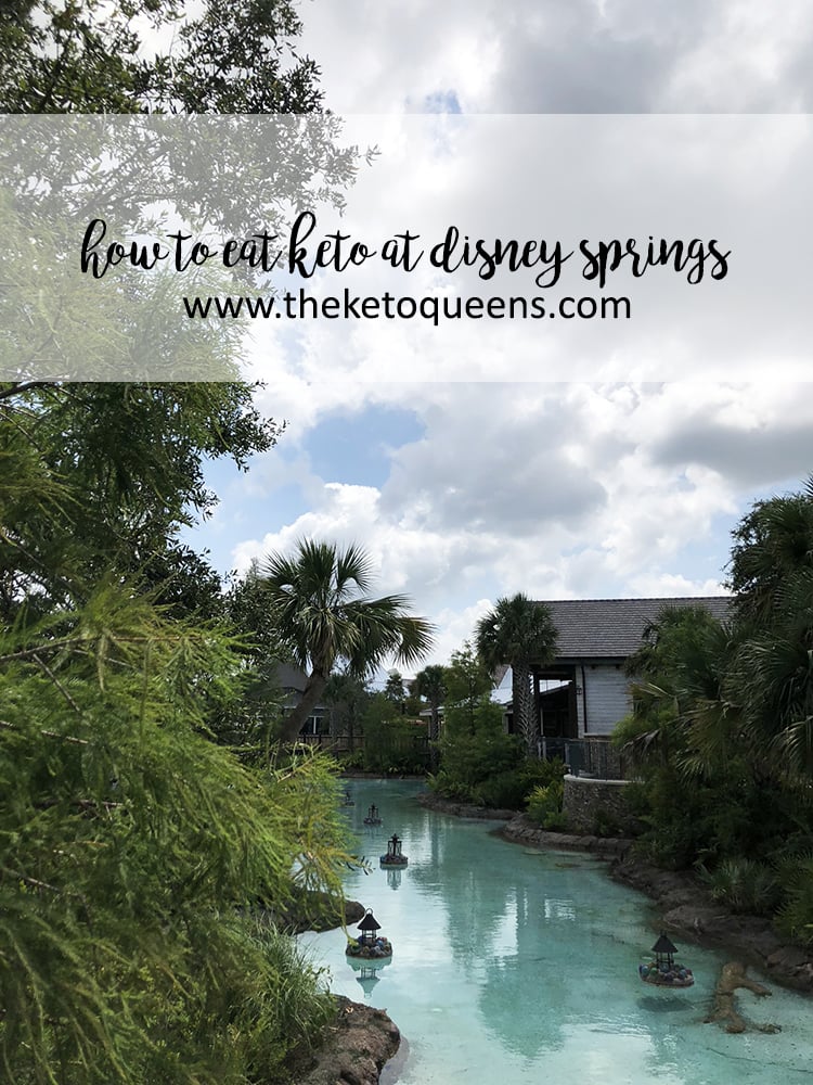 how to eat keto at disney springs with photo of disney springs