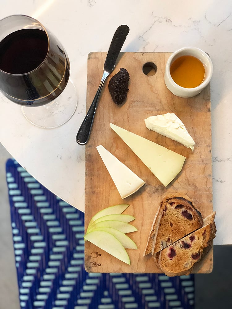 Cheese Board at Le Politique in Austin