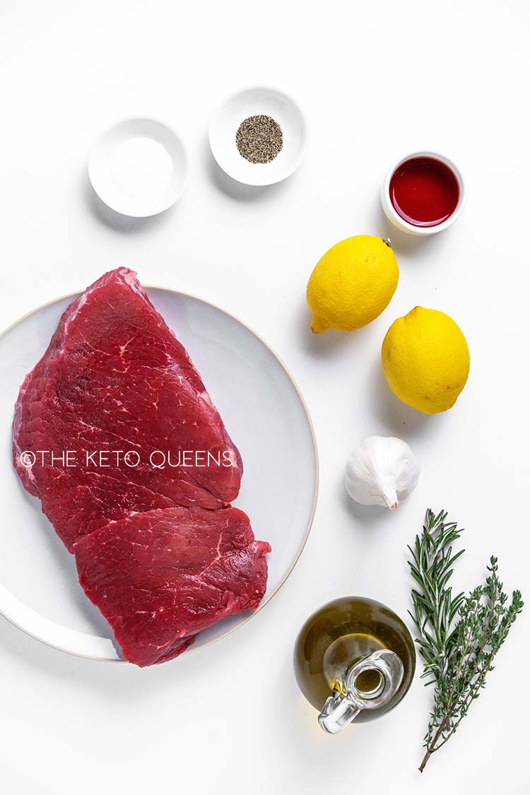 ingredients for marinated london broil recipe