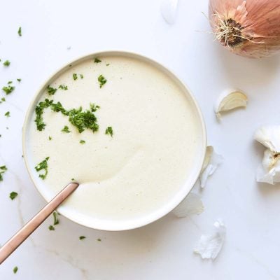 instant pot ace blender cauliflower soup featured image