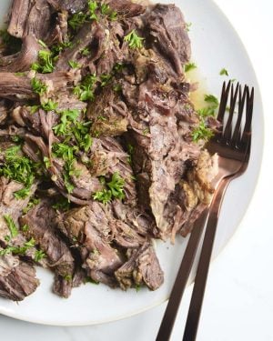 instant pot chuck roast recipe featured image