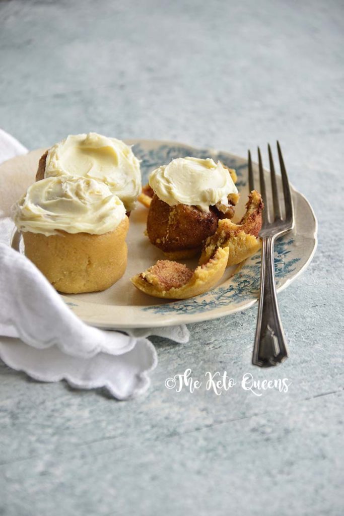 Instant Pot Keto Cinnamon Rolls are great for lazy Sunday mornings. Sweet with delicious keto icing, you'd think these are too good to be true!