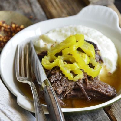 instant pot mississippi pot roast featured image
