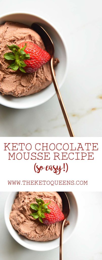keto chocolate mousse