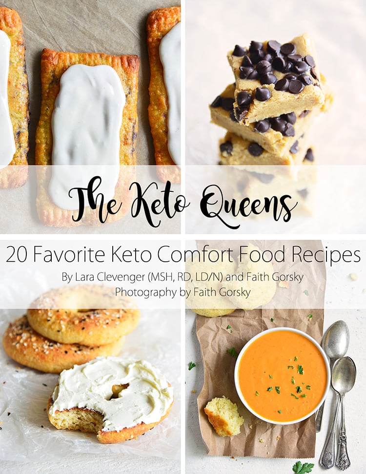 keto comfort food recipes ebook cover