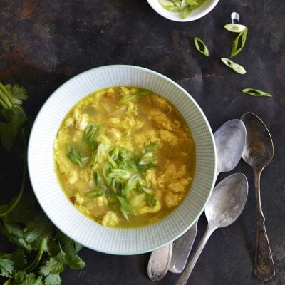 keto egg drop soup featured image
