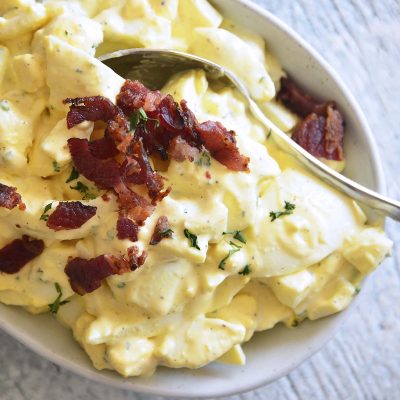 keto egg salad featured image