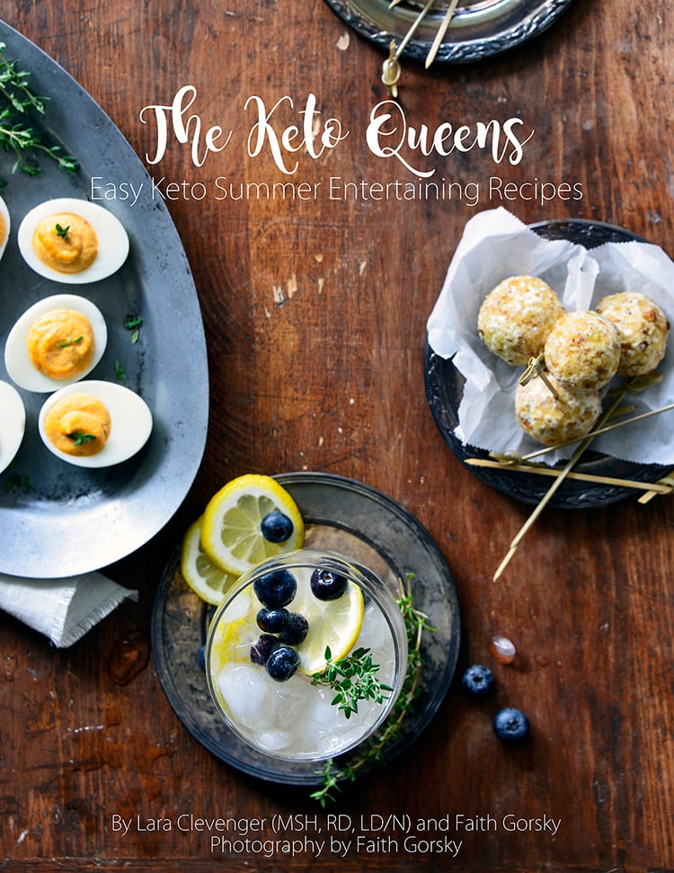 keto summer entertaining recipes ebook cover