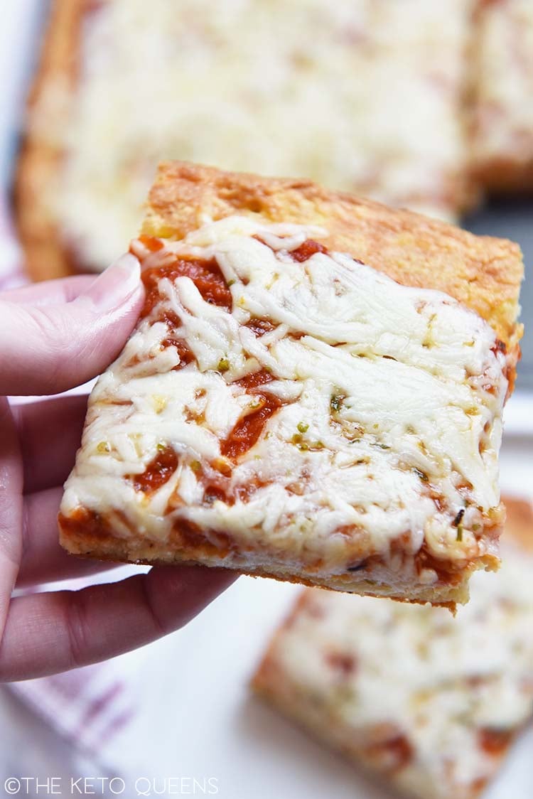 keto thick crust pizza