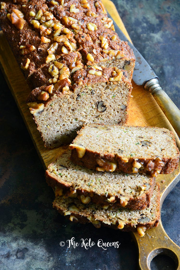 Easy Low Carb Zucchini Bread. This Keto Zucchini Bread is the perfect treat when you want a baked good while keeping your carbs down. Easy Low Carb Zucchini Bread Recipe