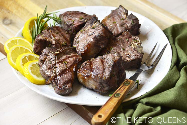 lamb chops with rosemary and garlic