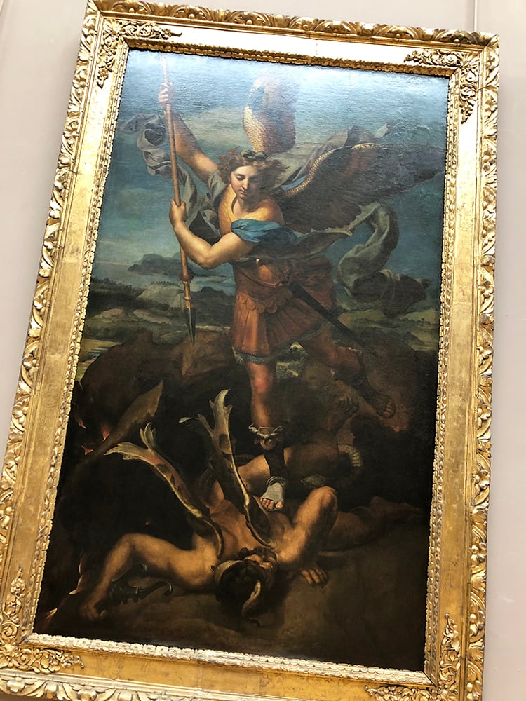 Le Grand Saint Michel Painting