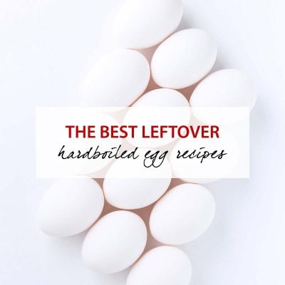 leftover hardboiled egg recipes featured image