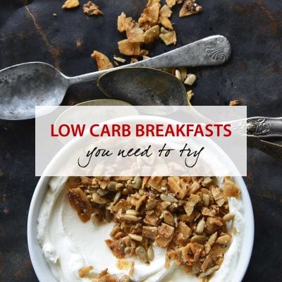low carb breakfasts featured image