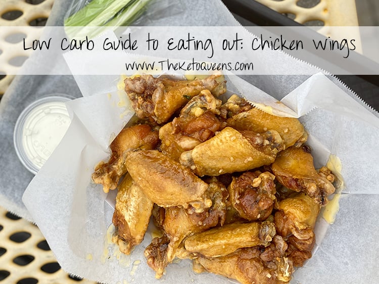 Low Carb Guide to Eating Out Chicken Wings with Franks for the Memories Garlic Butter Wings