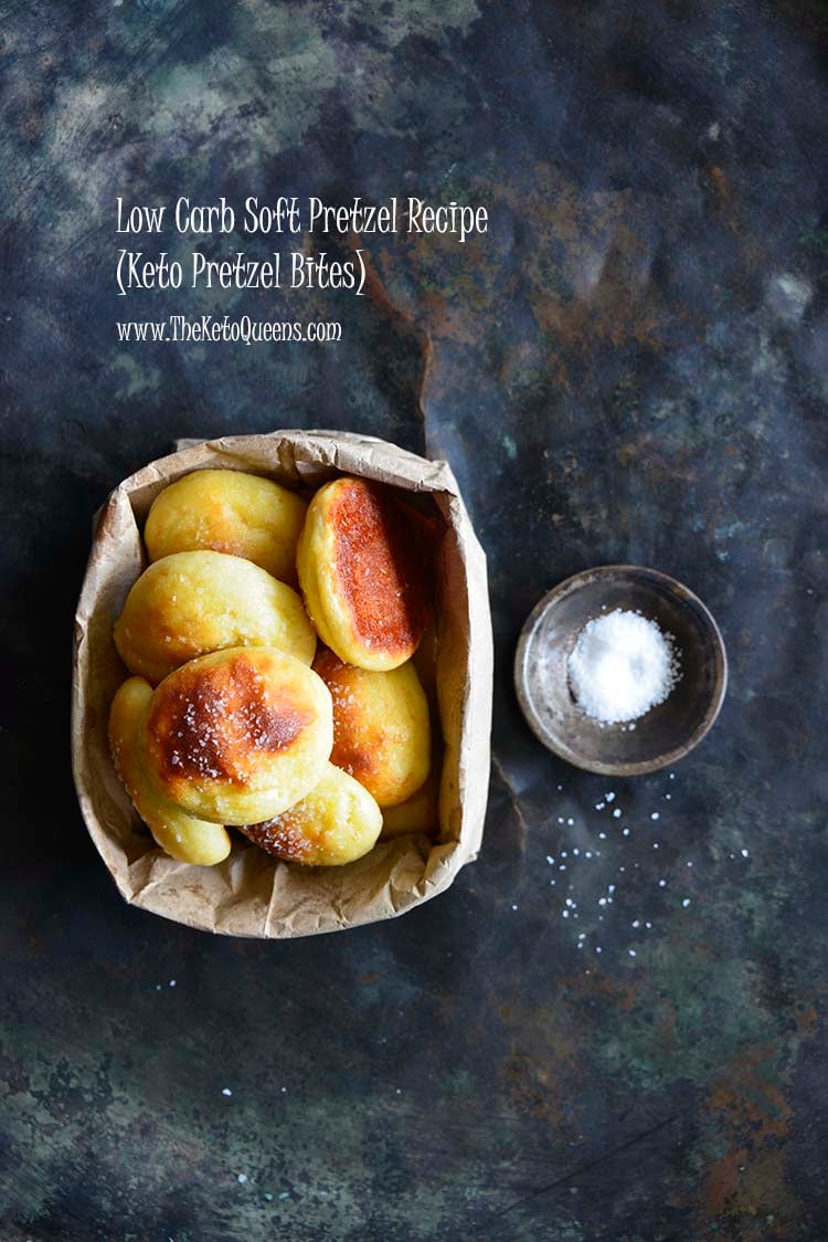 Low Carb Soft Pretzel Recipe (Keto Pretzel Bites) with Description
