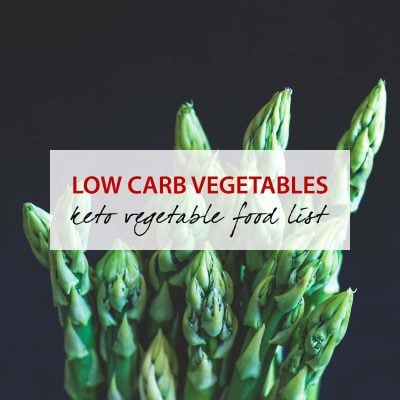 low carb vegetables featured image