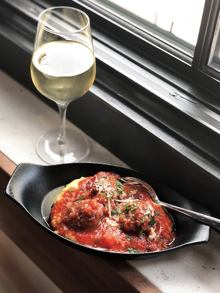 Meatballs at Wine Bar George Disney Springs