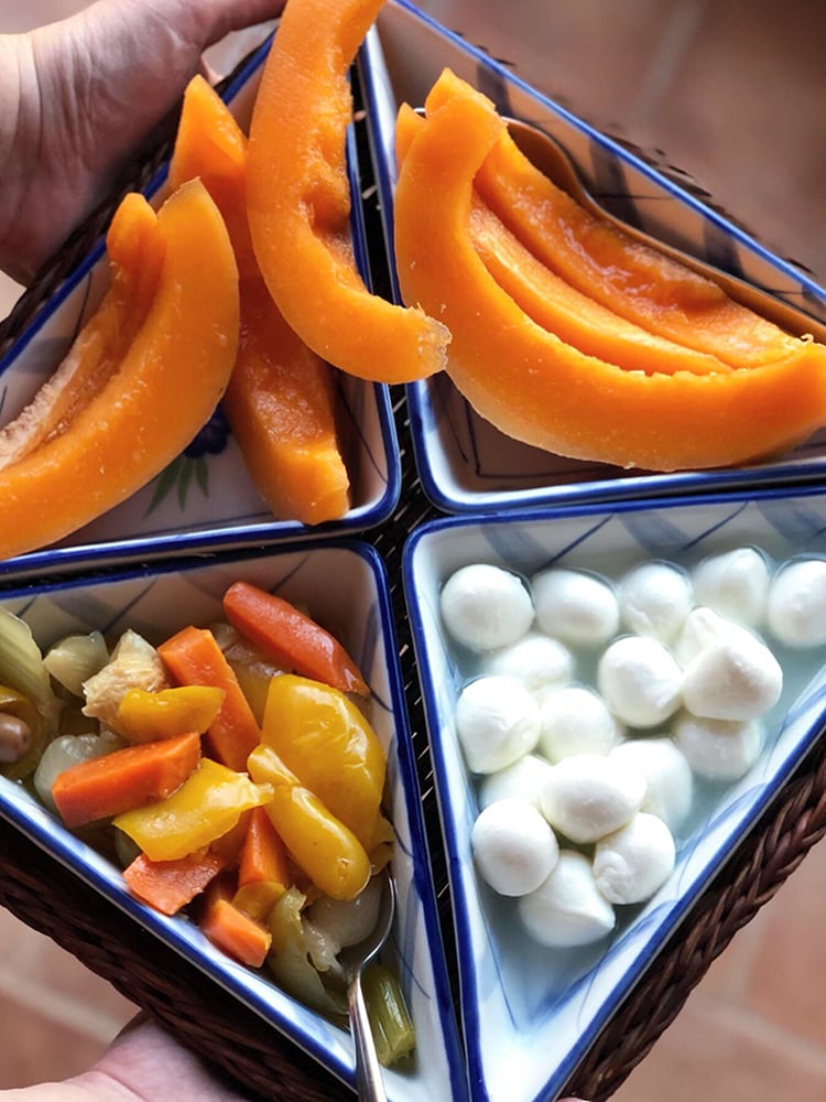 Melon Platter in Tuscany
