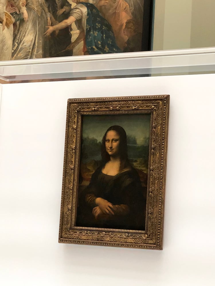 Mona Lisa Close Up