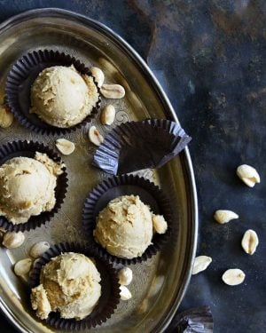 peanut butter cookie dough fat bombs featured image