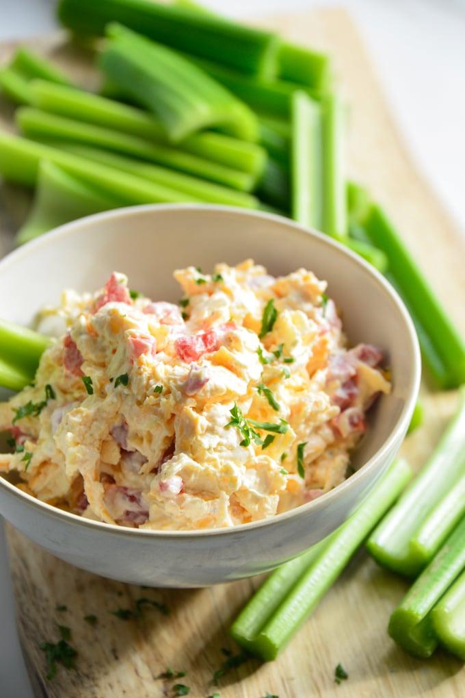 This delicious pimento cheese recipe is quick and so easy to make! Minimal ingredients and of course keto!