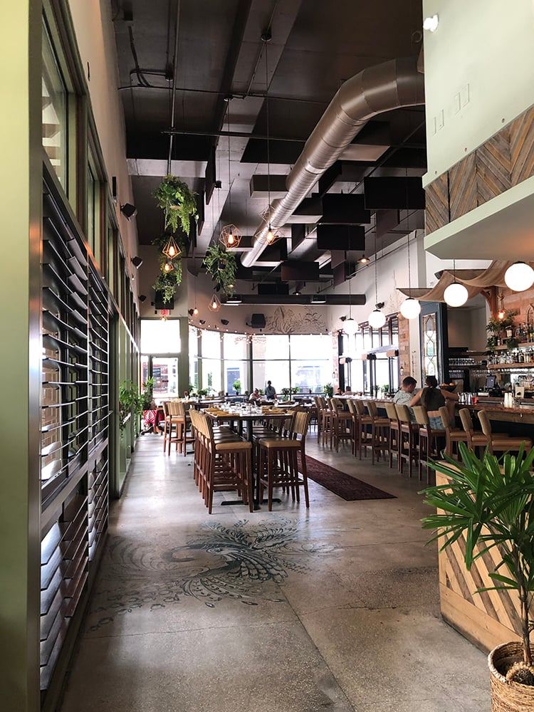 reyes mezcaleria inside