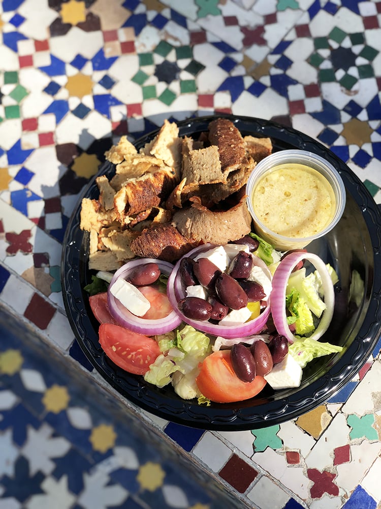 shawarma platter at epcot disney world