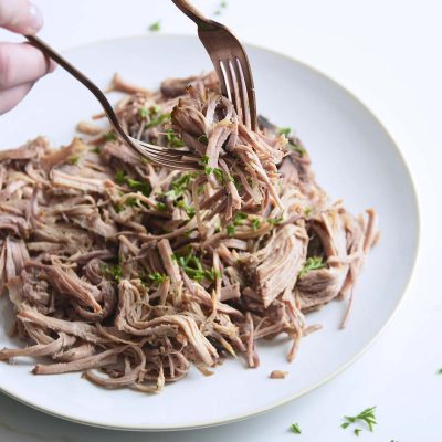 slow cooker pork butt featured image