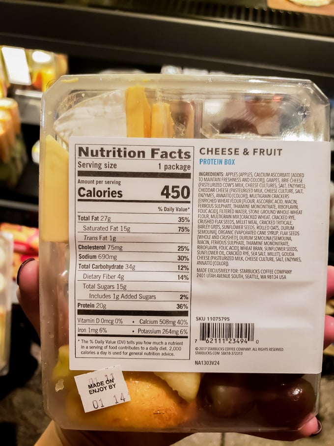 hidden carbs at starbucks what not to order