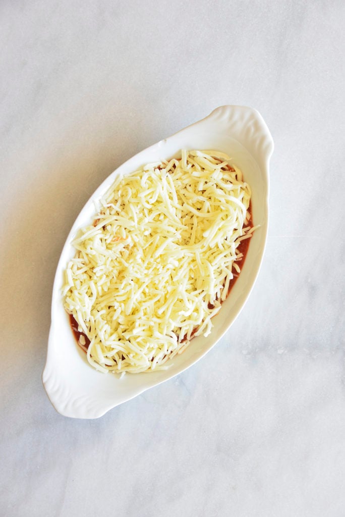 Easy Keto Pepperoni Pizza on progress pictures