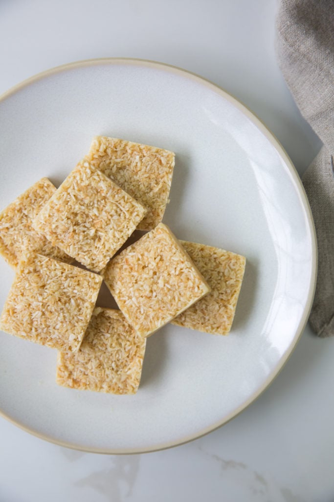 toasted coconut oil fat bombs