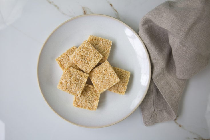 toasted coconut oil fat bombs
