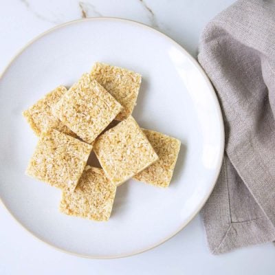 toasted coconut vanilla fat bombs featured image