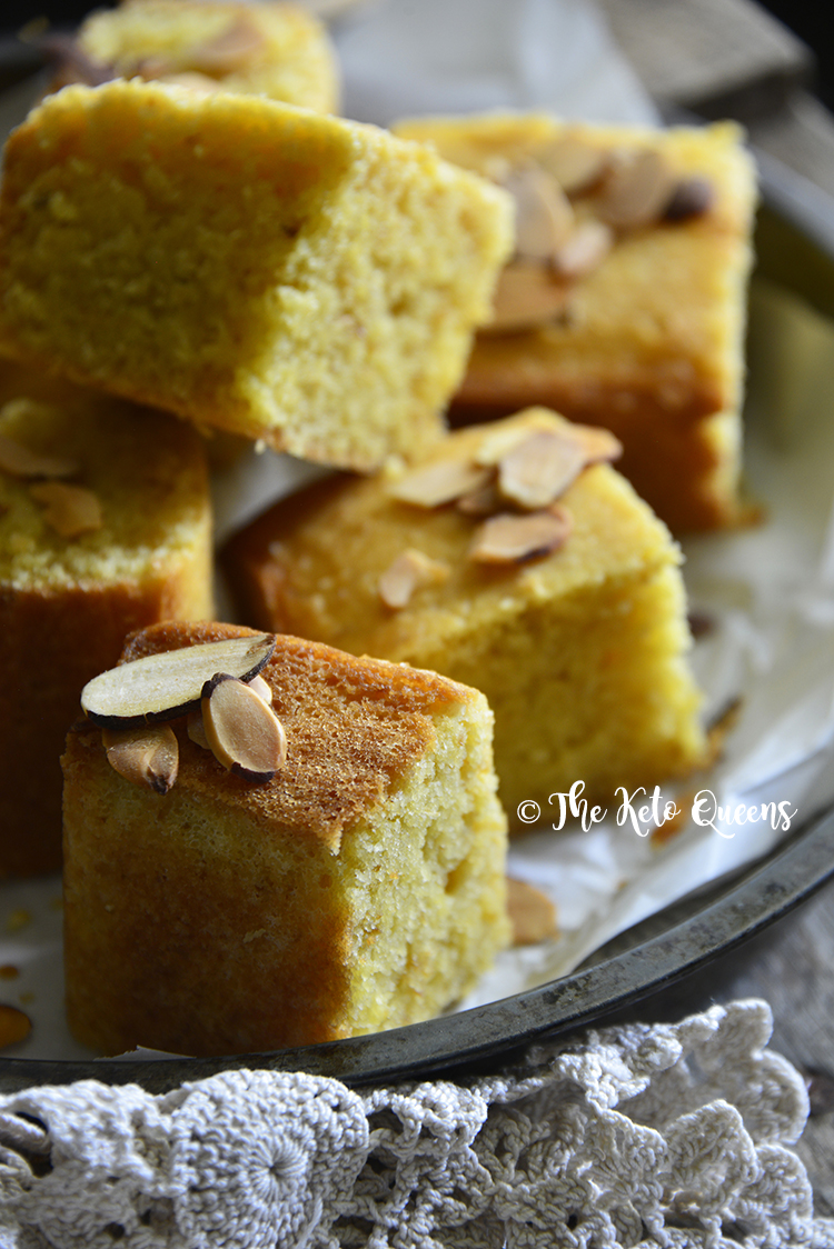 keto vanilla cake