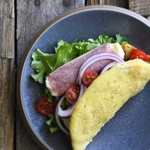 wrap style soft tortilla flatbread featured image