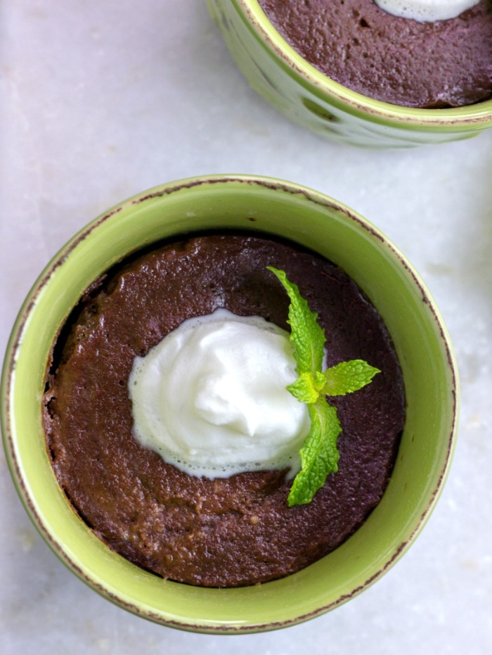 KETO INSTANT POT MOLTEN BROWNIE CUPS