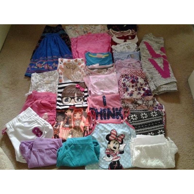 A Lovely Bundle of Girls' Summer Clothes, Age 9-10, Very good to Excellent Condition