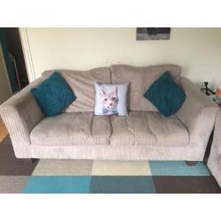 3 seater and 2 seater sofas