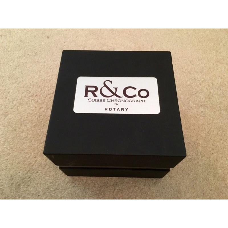R & Co by Rotary Swiss made watch RGS00005/46/19