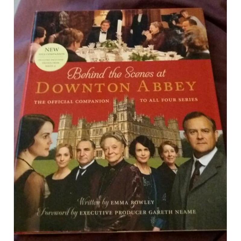 Behind the Scened at Downton Abbey hardback book