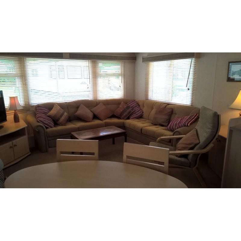 Willerby Richmond 2008 Static caravan For Sale just 10 mins walk along the river to Barnard Castle